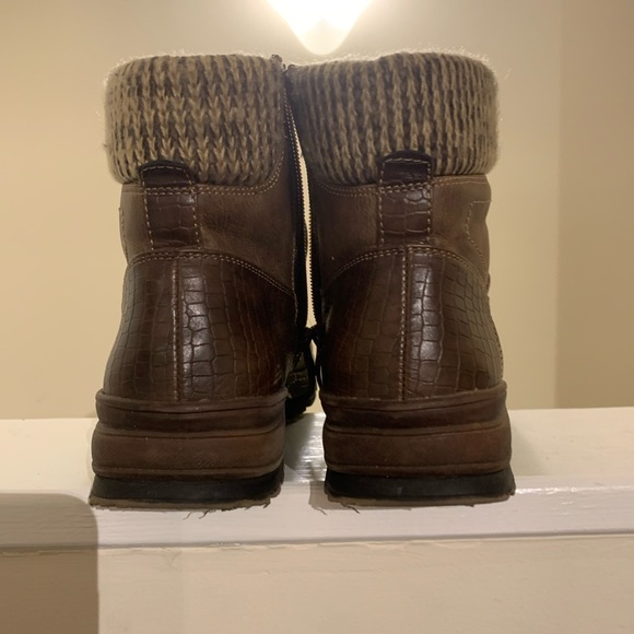 Extreme by Eddie Mark Brown Boots - Picture 3 of 5